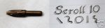 William Mitchell Scroll Nib No. 10